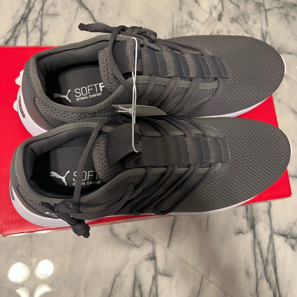 Puma Gray Athletic Sneakers new shoes - Picture 7 of 9